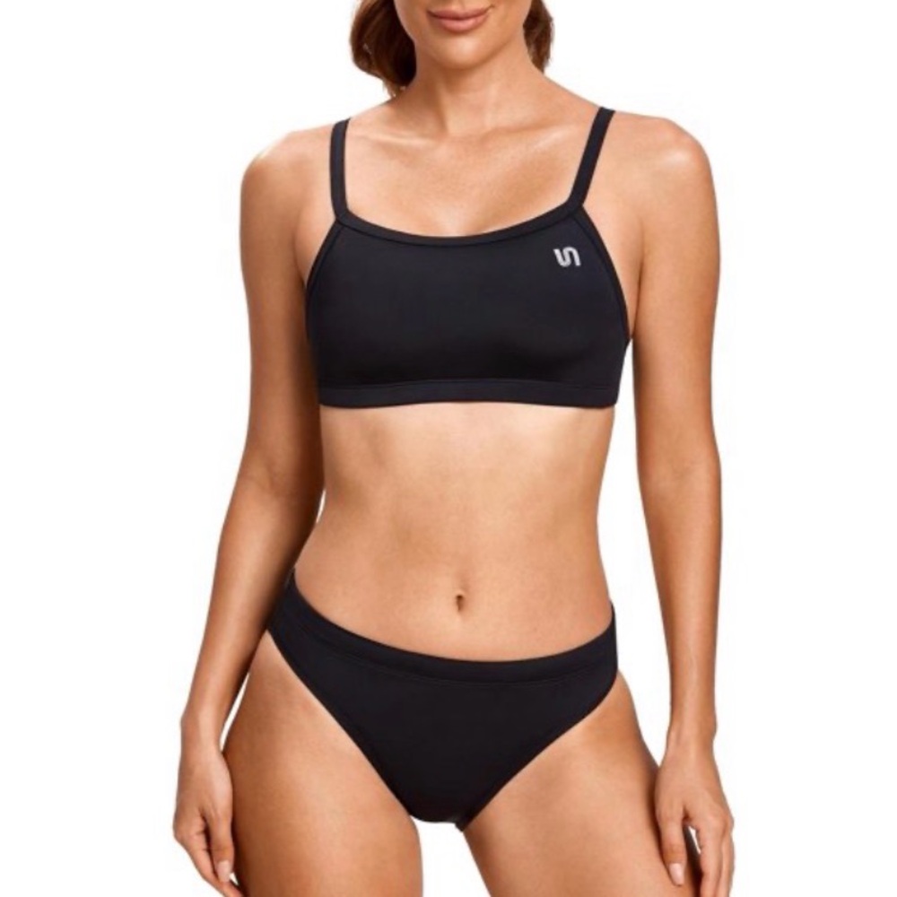 SYROKAN Women's Athletic Training Two Piece Swimsuit Bikini Sets size XXS New